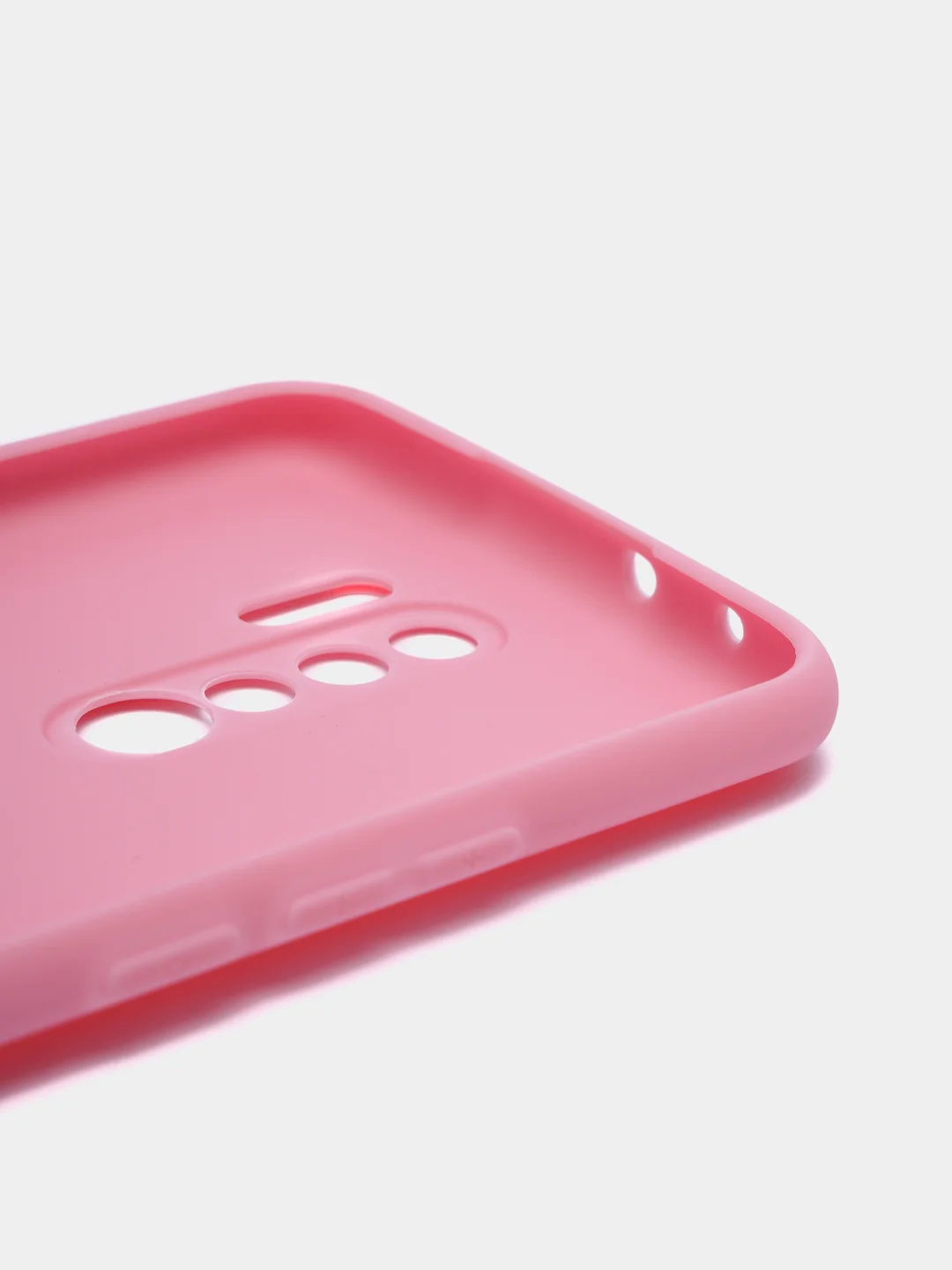 Розовый xiaomi Redmi 9, Сяоми Редми 9 чехол силиконовый цветной матовый