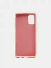 Бежевый чехол для Samsung Galaxy A21, A21S, A31, A41, A71, A91/ S10 Lite с кольцом-держателем