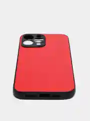 Красный чехол IPhone 13 / 13 Mini / 13Pro / 13ProMax силиконовый, имитация кожи