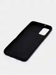 Зеленый силиконовый чехол накладка для Samsung A02S 2021 с текстурой кожи (под кожу)