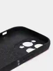 Красный чехол IPhone 13 / 13 Mini / 13Pro / 13ProMax силиконовый, имитация кожи