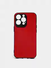 Красный чехол IPhone 13 / 13 Mini / 13Pro / 13ProMax силиконовый, имитация кожи
