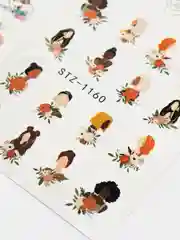 Белый наклейки для дизайна  ногтей / Наклейки водные для маникюра (10 видов)
