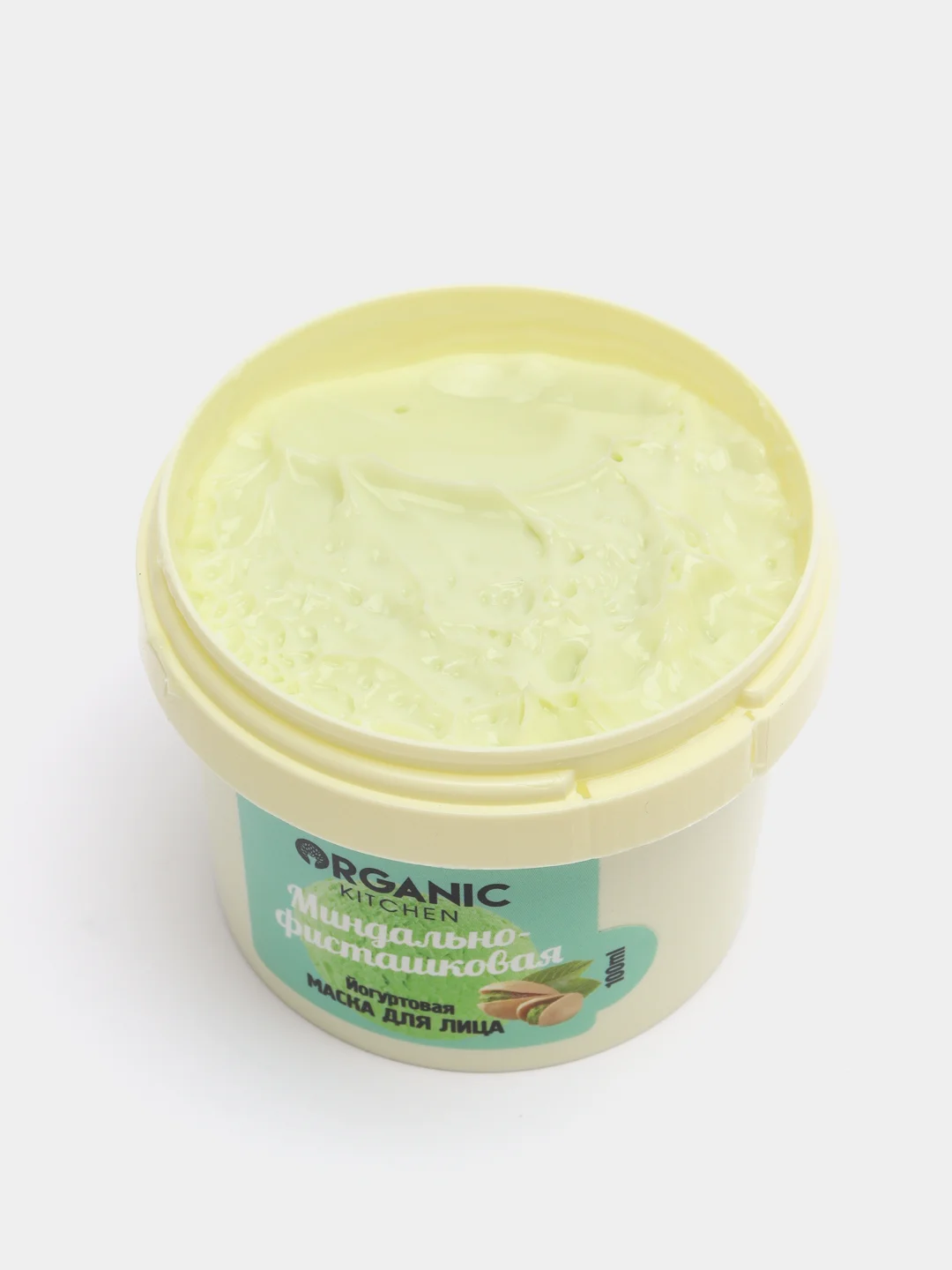 Маска для лица "Миндально-фисташковая", йогуртовая Organic Kitchen