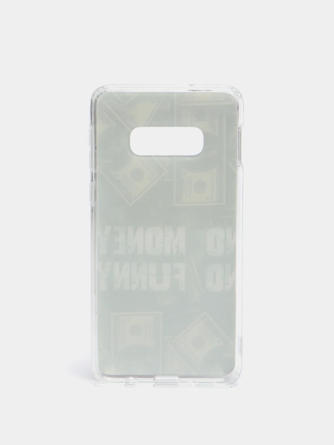 Зеленый чехол Samsung Galaxy S10, S10e, S10+ Plus, Галакси С10, С10е, С10+ силиконовый с рисунком