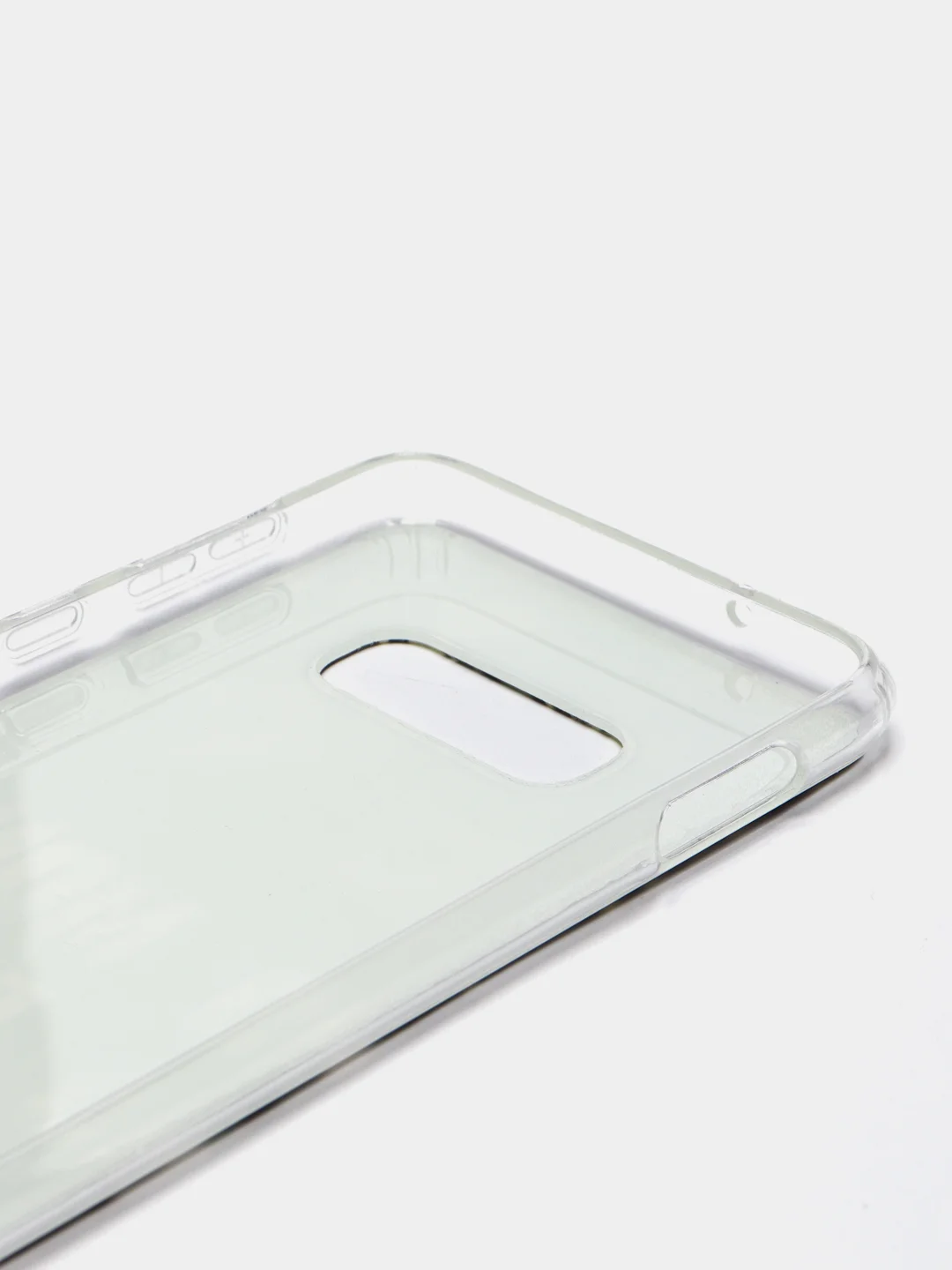 Зеленый чехол Samsung Galaxy S10, S10e, S10+ Plus, Галакси С10, С10е, С10+ силиконовый с рисунком