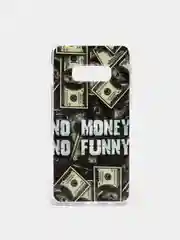 Зеленый чехол Samsung Galaxy S10, S10e, S10+ Plus, Галакси С10, С10е, С10+ силиконовый с рисунком