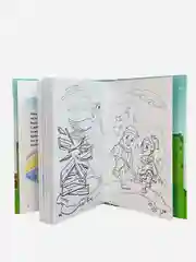 Книга детская развивающая со стихами для знакомства со спортом и раскраски, 0+, 56 страниц