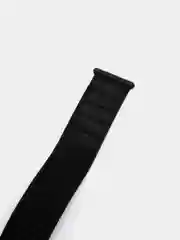 Черный нейлоновый ремешок на липучке для Apple Watch