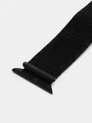 Черный нейлоновый ремешок на липучке для Apple Watch