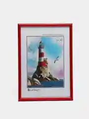 Красный фоторамка для фотографии 21 х 30 см, А4