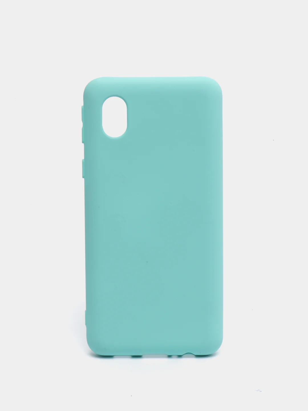 Бирюзовый чехол Siliconе Case для Samsung A01 Core Samsung M01 самсунг А01 коре самсунг М01