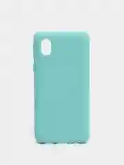 Бирюзовый чехол Siliconе Case для Samsung A01 Core Samsung M01 самсунг А01 коре самсунг М01