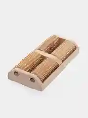 Массажер для ног роликовый, деревянный, двурядный