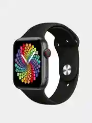 Серебряный умные смарт часы Smart Watch DT No.1 Watch 7, 45 мм
