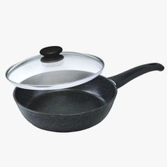 Сковорода Гардарика 1226-04-10 Орион с ручкой soft-touch, крышкой 26см
