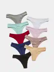 Трусы стринги женские, хлопковые