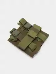Зеленый подсумок для магазинов с креплением на ногу