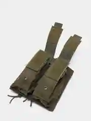 Зеленый подсумок для магазина от автомата и пистолета, 4 кармана