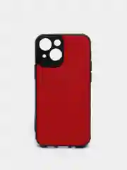 Красный чехол IPhone 13 / 13 Mini / 13Pro / 13ProMax силиконовый, имитация кожи