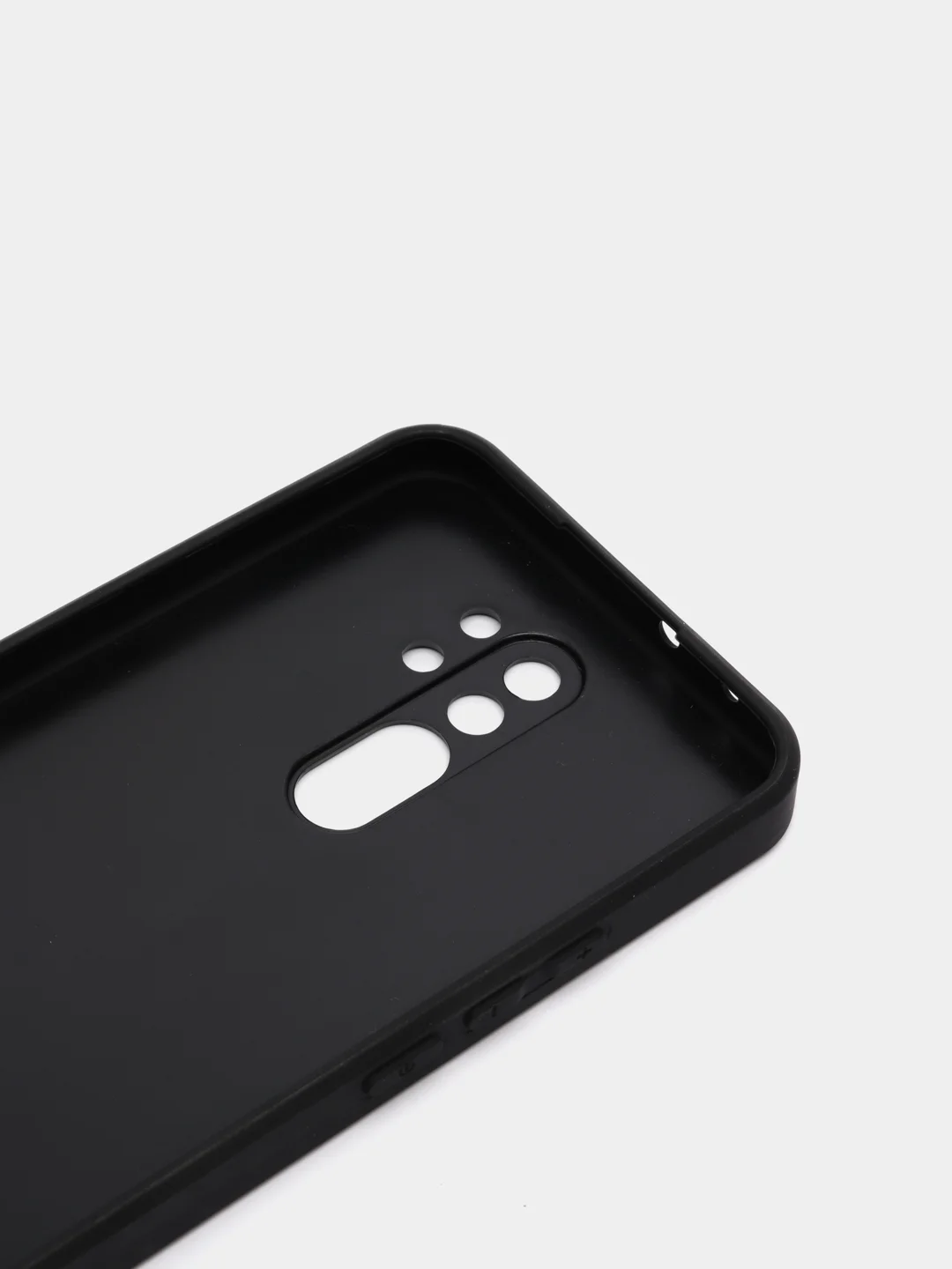 Черный чехол Xiaomi Redmi 9, Сяоми Редми 9, твердый пластиковый глянцевый под стекло