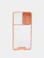 Конфетный чехол для Samsung Galaxy S21, Самсунг Галакси С21  пластиковый прозрачный с защитой камеры