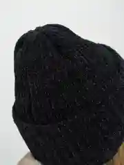 Черный шапка зимняя женская вязанная