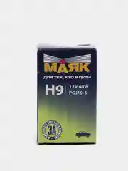 Лампа Маяк H9, 12В, 65 Вт, Н9