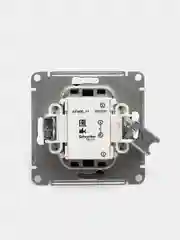 Выключатель одноклавишный Schneider Electric AtlasDesign, механизм, цвет карбон, ATN001011