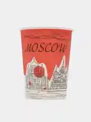 Стакан "Города" для горячих напитков, 250 мл, диаметр 80 мм