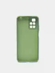 Зеленый накладка силиконовая противоударная Xiaomi Redmi 10