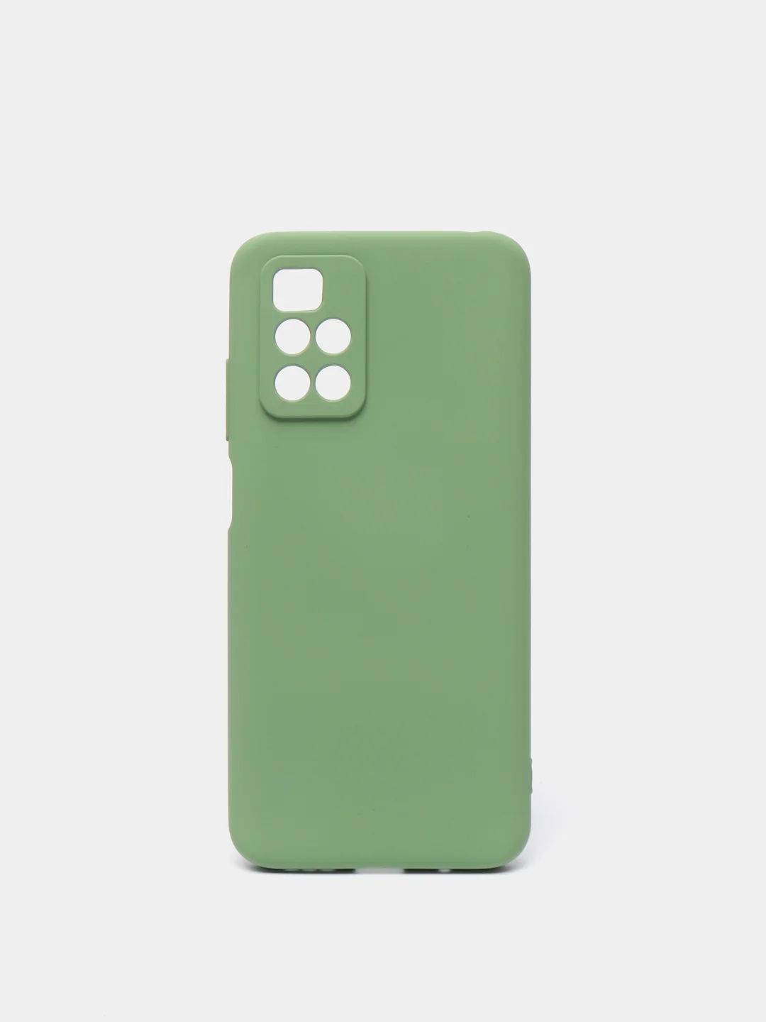 Зеленый накладка силиконовая противоударная Xiaomi Redmi 10