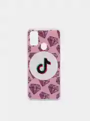 Розовый чехол Samsung Galaxy M21 / M30s с рисунком