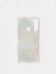 Пурпурный чехол Xiaomi Redmi Note 8 / Redmi Note 8 2021 силиконовый с рисунком