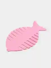 Розовый рыбка шнуровка из фетра