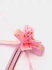 Розовый бант бабочка (диаметр 5см) 10шт