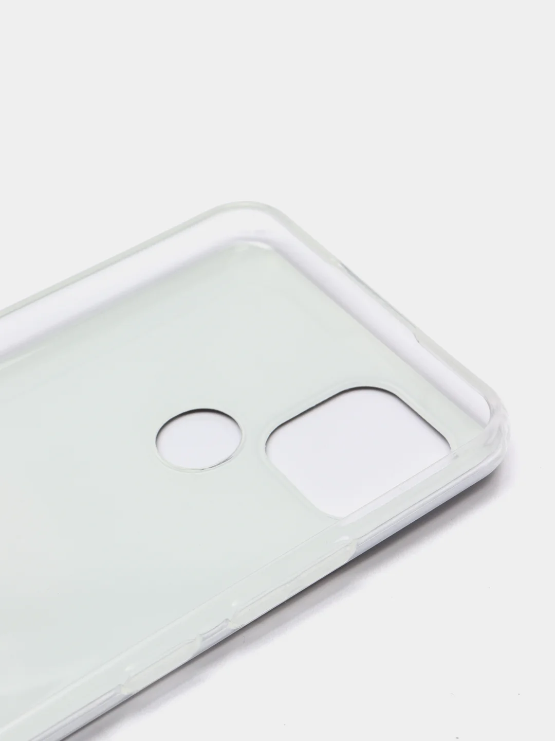 Алый чехол Realme C21 Реалми С21 силиконовый с рисунком