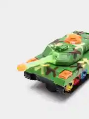 Зеленый музыкальная игрушка "Танк"