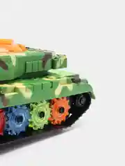 Зеленый музыкальная игрушка "Танк"