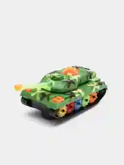 Зеленый музыкальная игрушка "Танк"