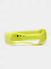 Зеленый ремешок силиконовый для Xiaomi Mi Band 3, Mi Band 4 (Ми Банд 3, 4), рифленый