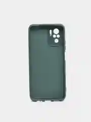 Тёмно-зелёный чехол Xiaomi Redmi Note 10 / Redmi Note 10S / Poco M5s, Сяоми Редми Нот 10, силиконовый