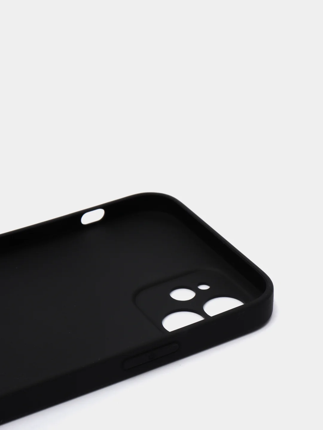 Черный чехол iPhone 12 с принтом