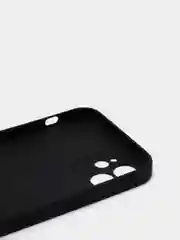 Черный чехол iPhone 12 с принтом