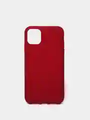 Мятный чехол для iPhone (Айфон) 11 силиконовый, синий