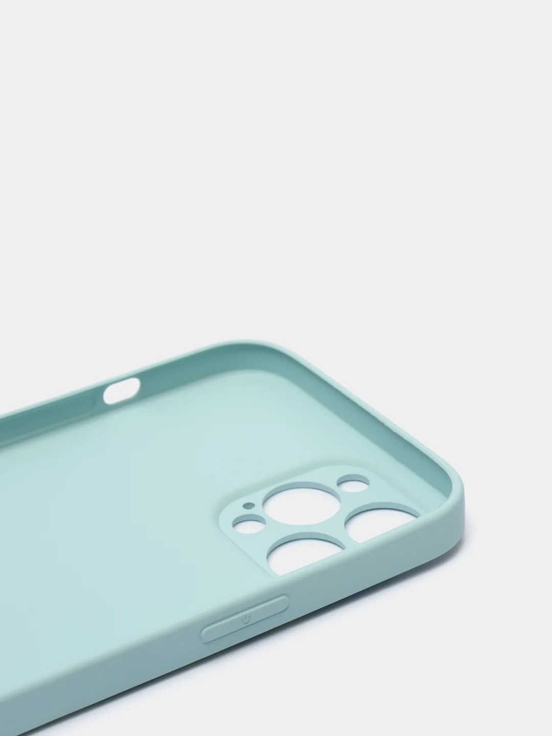 Бирюзовый чехол iPhone 12 Pro Max с принтом