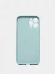 Бирюзовый чехол iPhone 12 Pro Max с принтом
