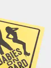 Наклейка на авто Babies