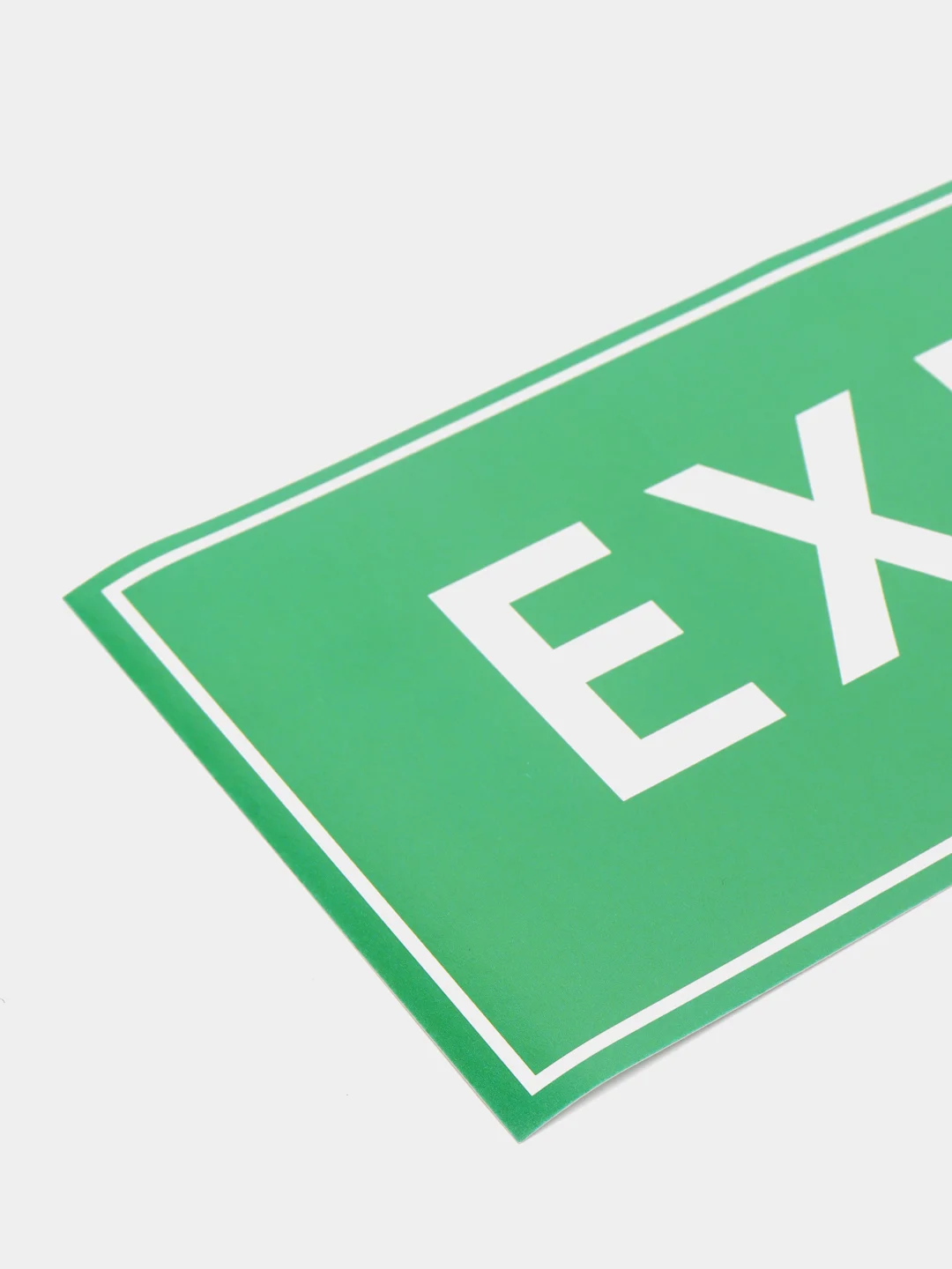 Наклейка знак EXIT, 20 х 10 см
