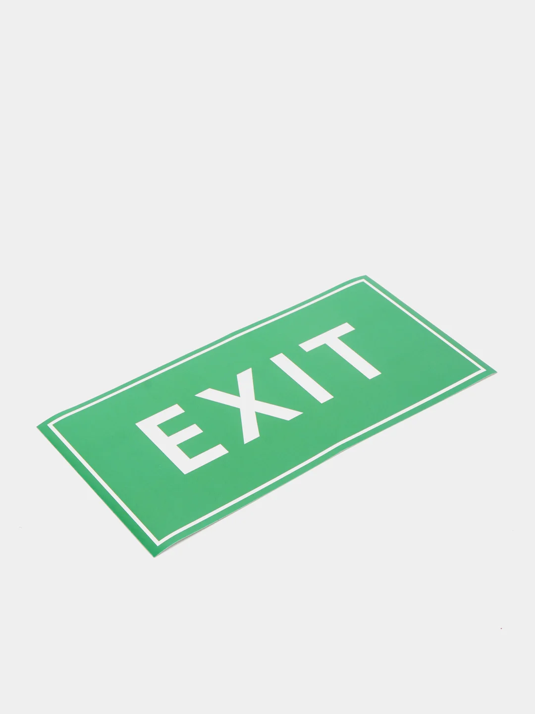 Наклейка знак EXIT, 20 х 10 см
